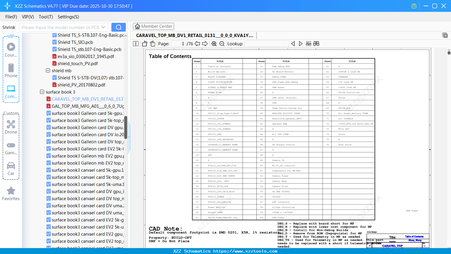 Laptop Surface CARAVEL_TOP_MB_DV1_RETAIL_0131___0_0_0_KVA1Y